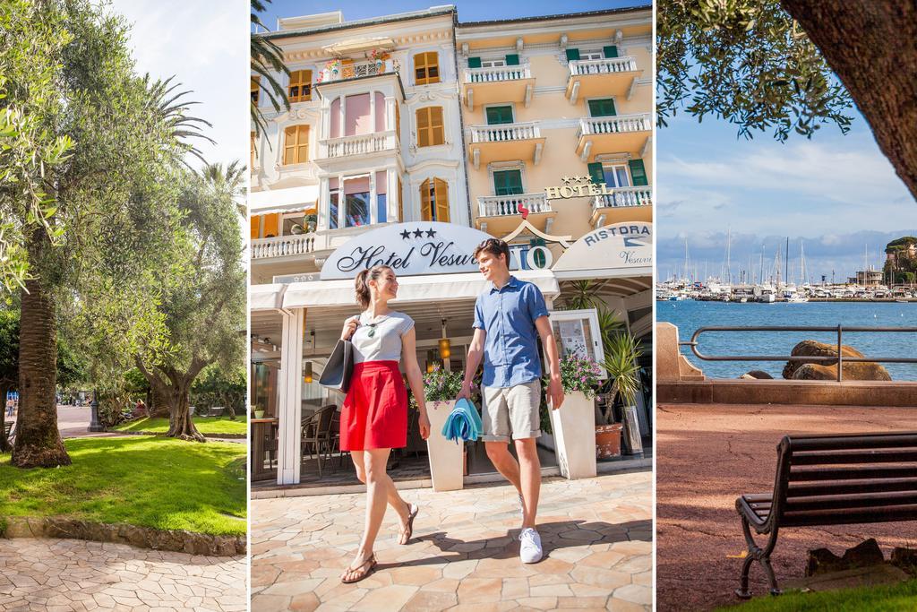 Hotel Vesuvio Rapallo Bagian luar foto