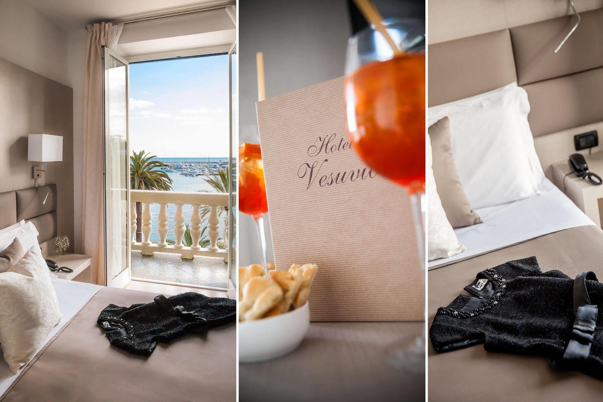 Hotel Vesuvio Rapallo Bagian luar foto